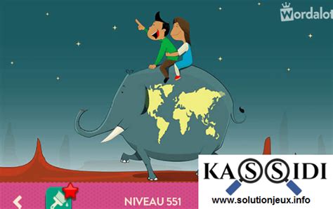 Wordalot Niveau 551 Solution .